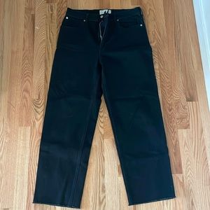 Everlane way high jean, black